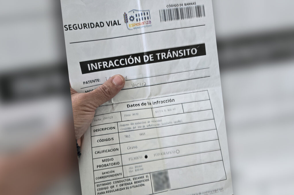 MULTA FALSA